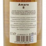Amaro 5 digestivo dei monaci dell'Antica Farmacia di Camaldoli etichetta e ingredienti