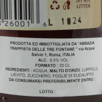 Birra Tre Fontane Tripel | Birra Trappista Italiana