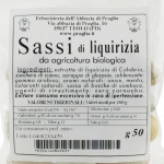 Sassi di Liquirizia Abbazia di Praglia ingredienti