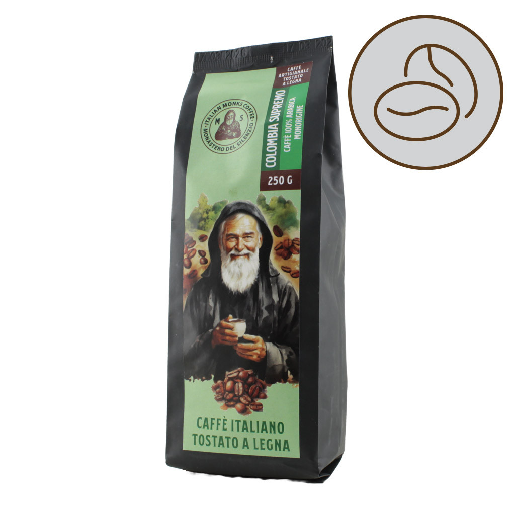 Colombia Supremo Single Origin Coffee (whole beans) 250 g