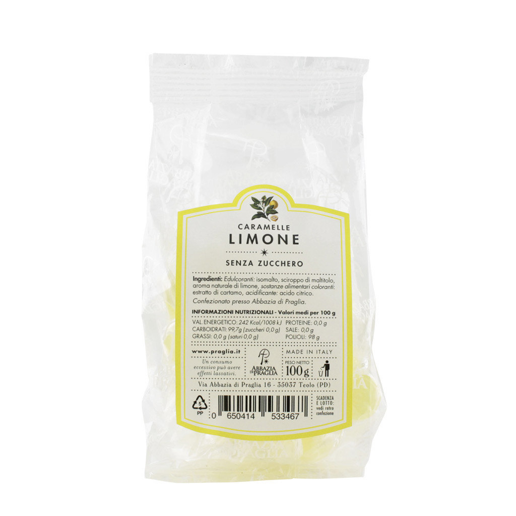 Lemon Candies Sugar-free 100g