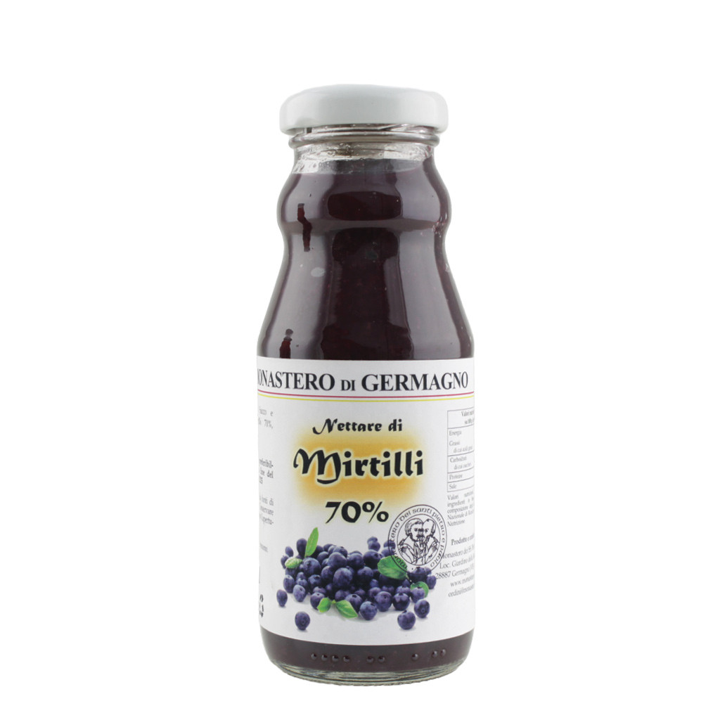 Blueberry nectar 70% (juice and pulp) 200 ml