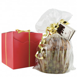 Panettone with walnuts and chocolate 500g (gift box)
