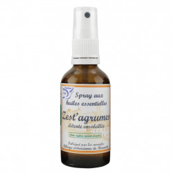 Zest' agrumes Spray for environments 50 ml