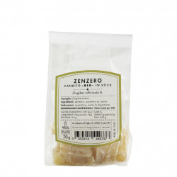 Organic candied ginger stick 70 g
