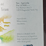 Confettura di Ribes Rosso Monastero Pra 'd Mill ingredienti