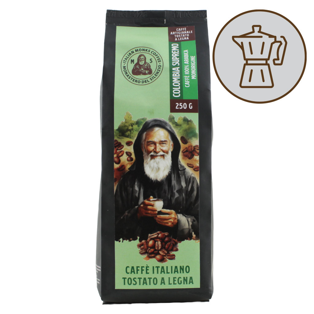 Colombia Supremo Single Origin Kaffee (für Moka) 250 g