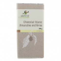 Weiße Schokolade mit Mandeln 100 g