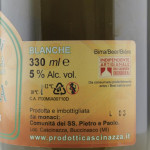 Birra Cascinazza Blanche 33cl | Birra di Frumento dei monaci