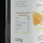 Confettura di Ribes Nero Monastero Pra 'd Mill valori nutrizionali