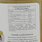 Confettura Limoni e Zenzero con fruttosio del Monastero di Germagno