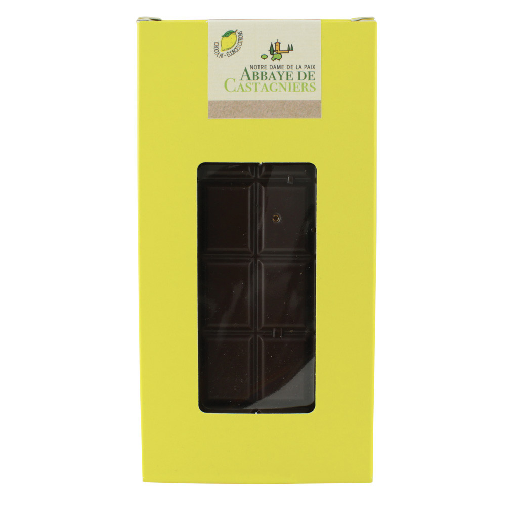 Chocolat Noir et Citron 100 g