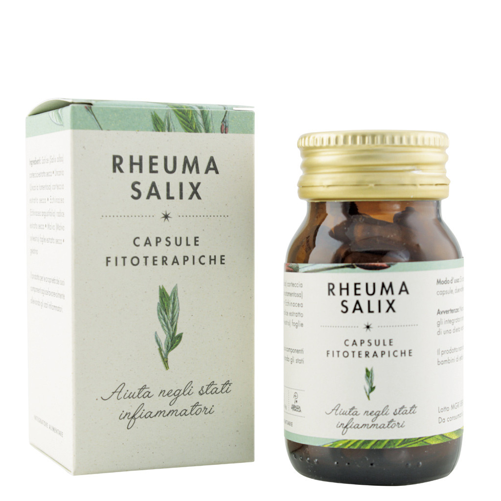 Rheuma Salix (pour les états inflammatoires) Capsules phytothérapeutiques 20 g