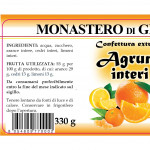 Confettura Agrumi Interi Monaci del Monastero Germagno ingredienti