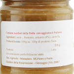 Confettura Mele Zenzero Cannella con fruttosio Monastero Germagno