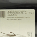 Confettura di More Trappiste Trappiste di Vitorchiano ingredienti
