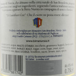 Birra Nursia Bionda bottiglia grande etichetta retro