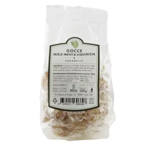 Gouttes Miel Menthe Réglisse 150g
